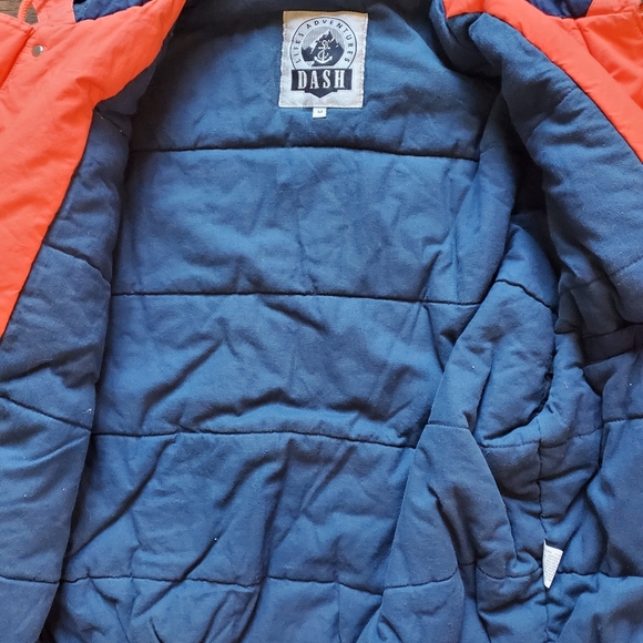 Dash Lifes Adventures Orange Jacket Size M - Picture 4 of 12